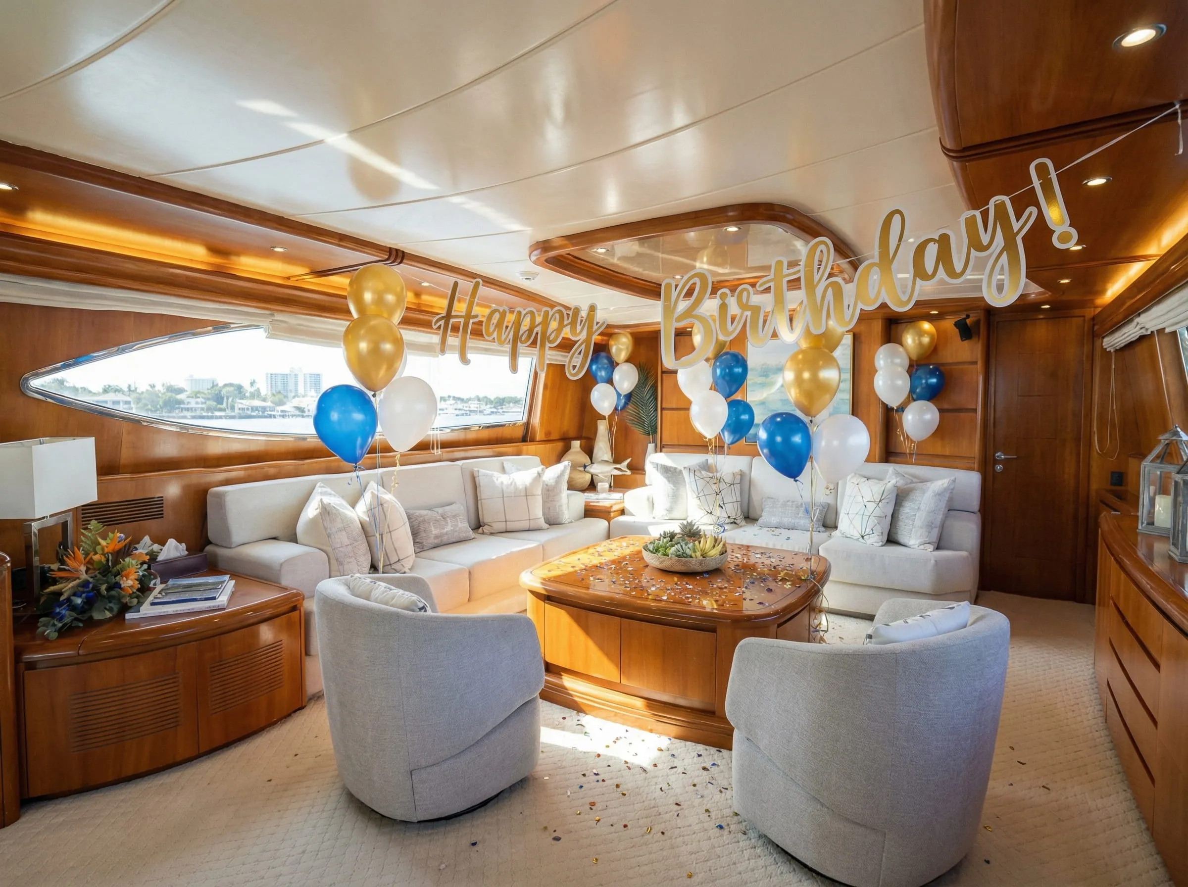 Birthday yacht party charter Cabo San Lucas