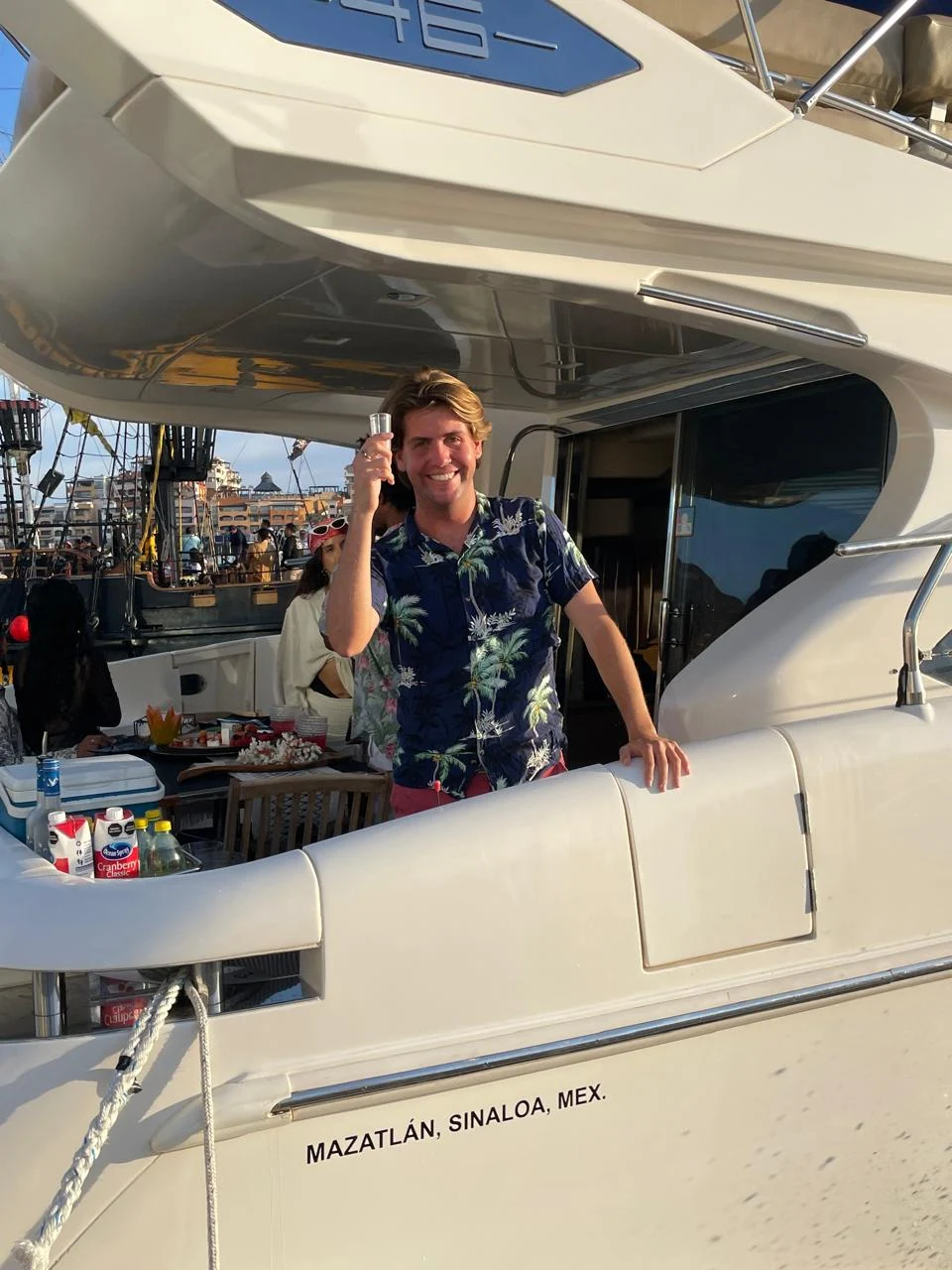 Birthday party yacht Cabo San Lucas