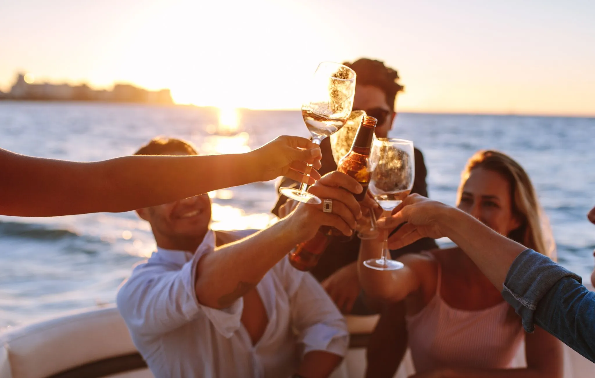 Engagement party yacht charter Cabo San Lucas