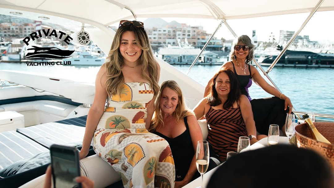 Group aboard charter yacht Cabo
