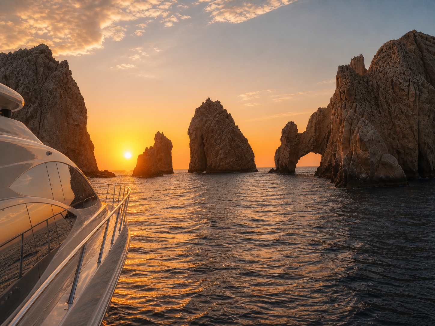 Sunset cruise yacht Cabo San Lucas