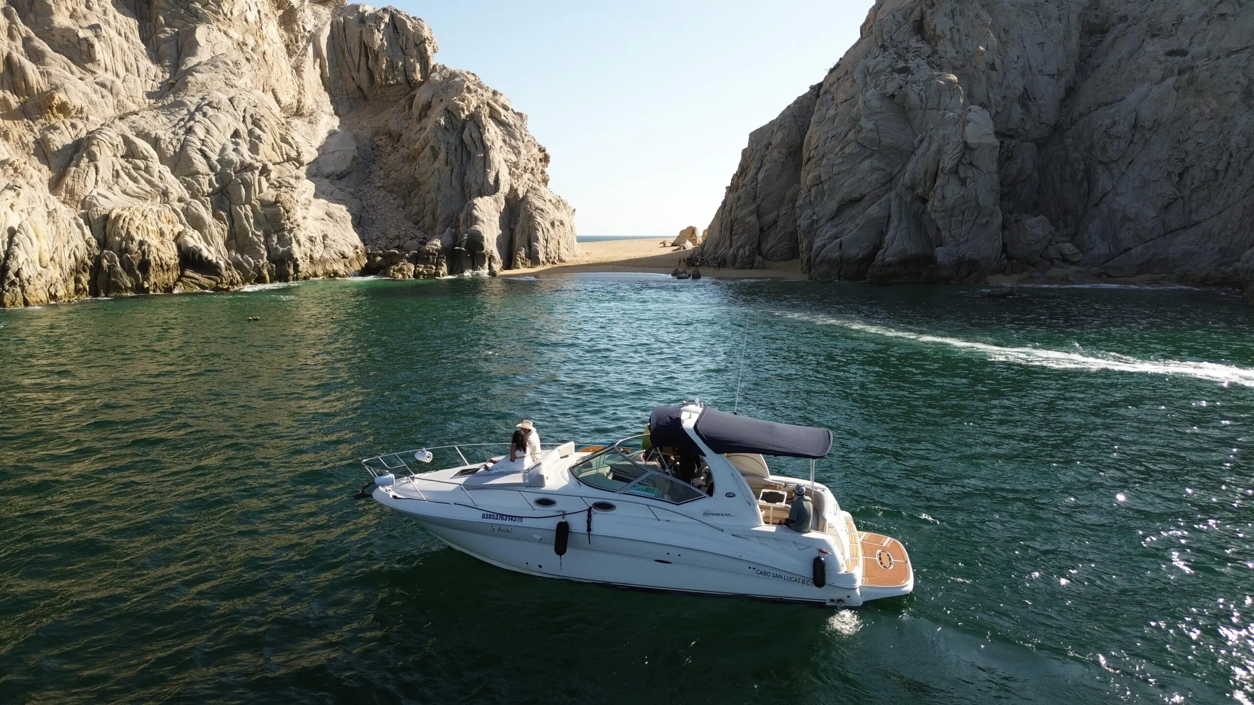 Whale watching yacht Sea of Cortez