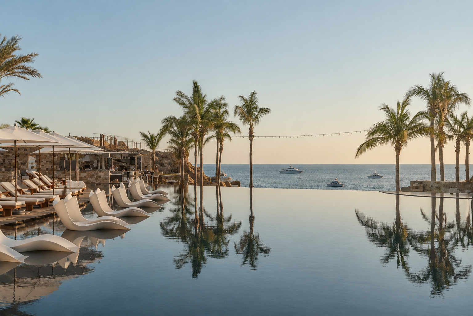 Chileno Bay calm turquoise water Los Cabos