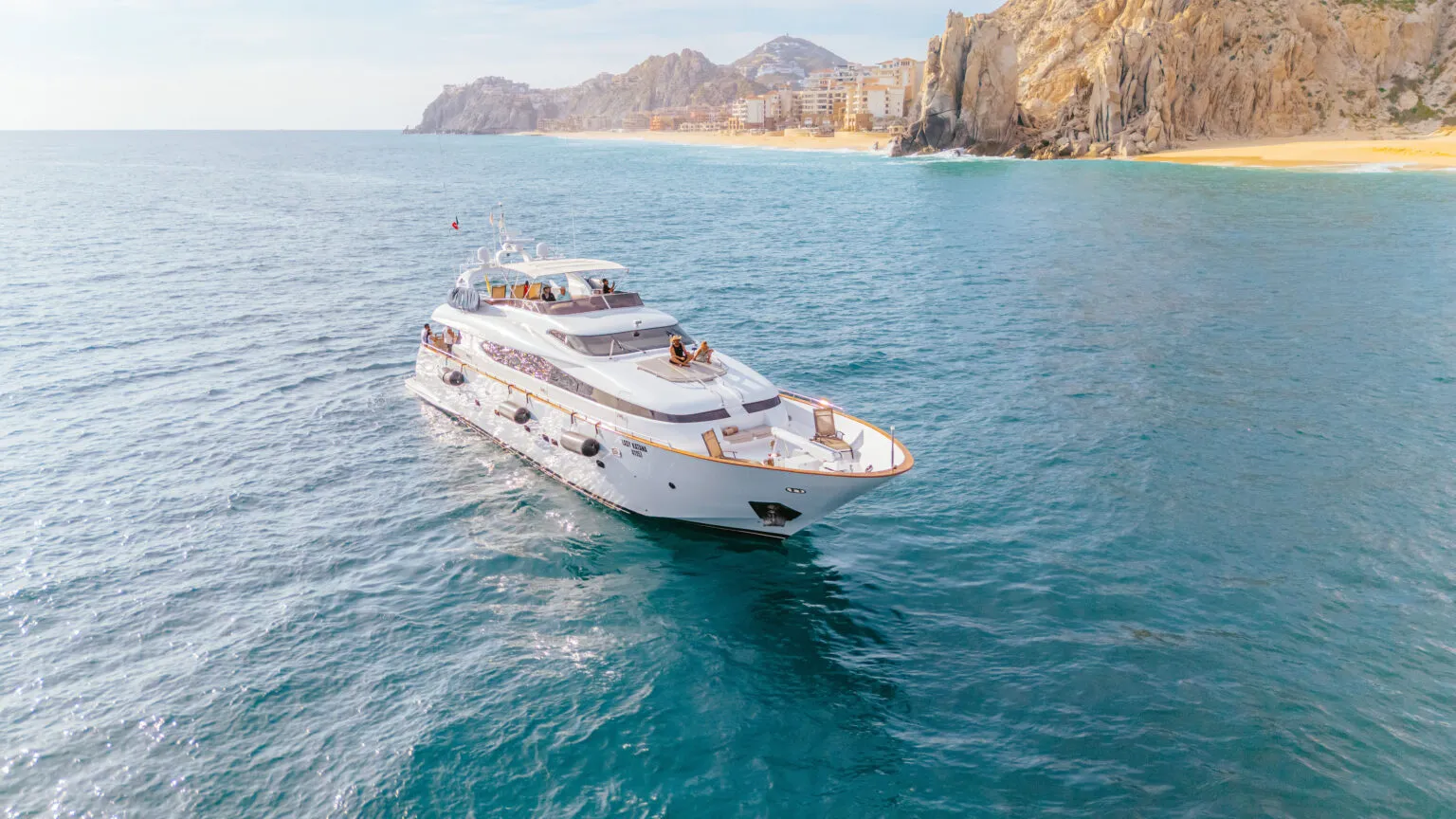 Mahiora 105FT mega yacht charter Cabo San Lucas