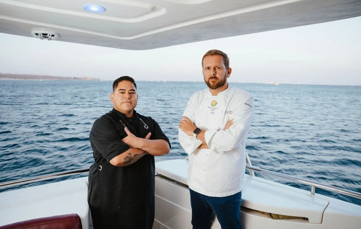 Private Yachting Club crew at Cabo San Lucas Marina