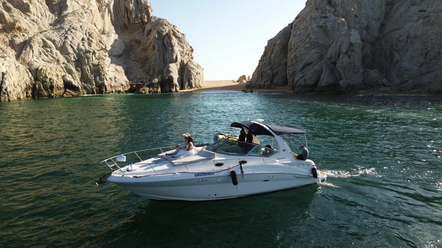 Sundancer 35FT charter yacht Cabo San Lucas
